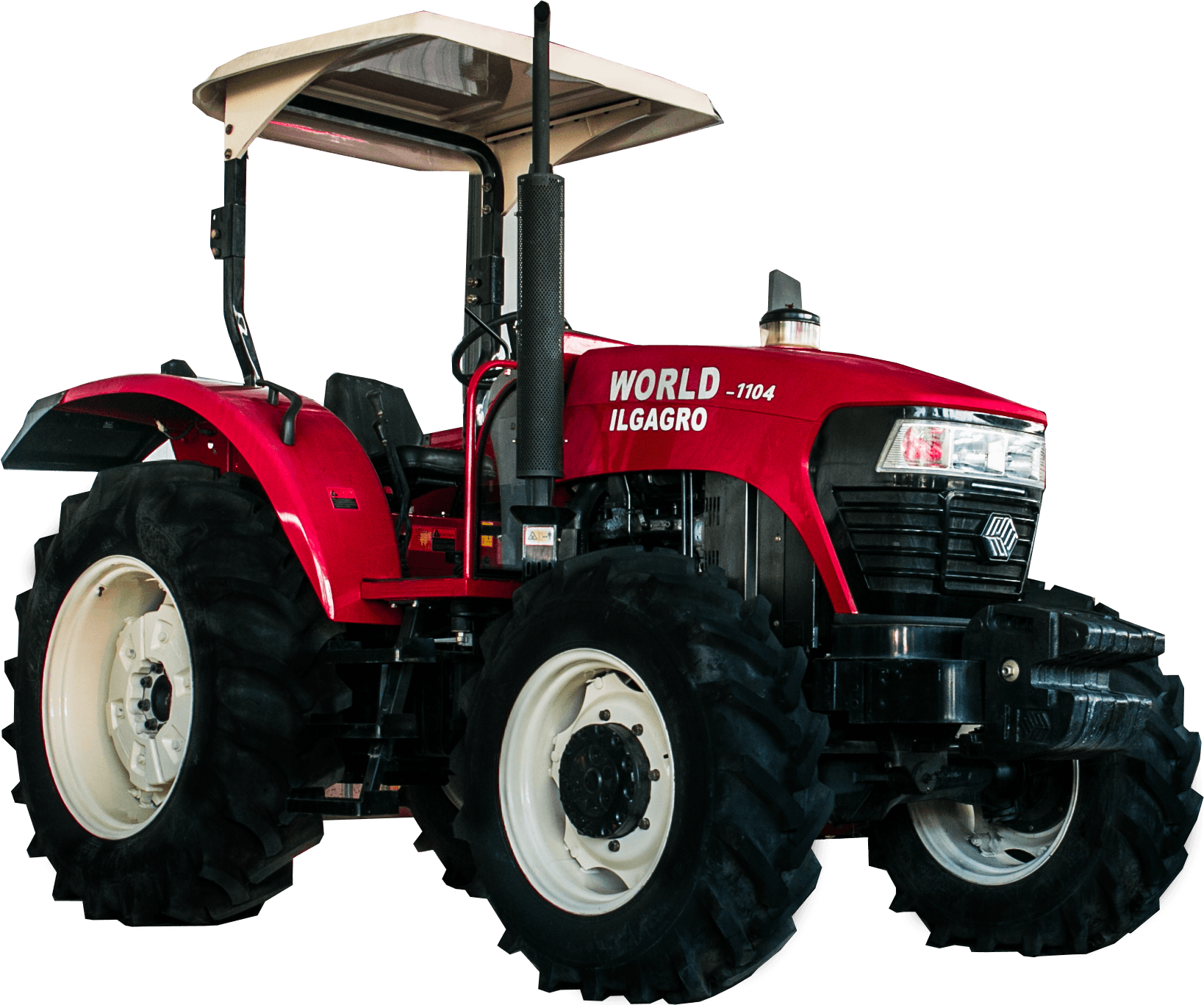 tractor rojo world modelo 1104
