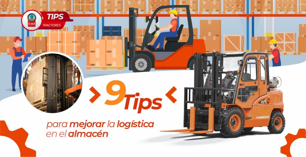 9 tips para mejorar la logística en el almacén